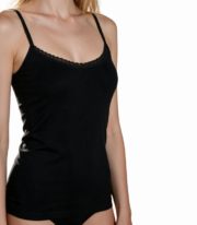 Fine Lace Spaghetti Strap Women's Tank Top - Image 4