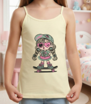 Girls' Spaghetti Strap Tank Top - Image 6