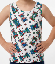 Boys' Patterned Tank Top - Image 4