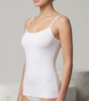 Plain Spaghetti Strap Tank Top - Image 3
