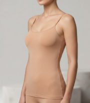 Plain Spaghetti Strap Tank Top - Image 2