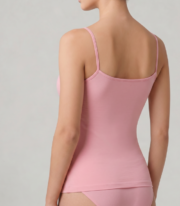 Plain Spaghetti Strap Tank Top - Image 6